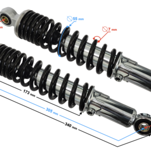 Amortyzatory tył do Fighter 2
