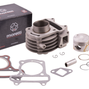 Cylinder Moretti do skutera 4T 50cc 139QMB z wylotem na czujnik temperatury