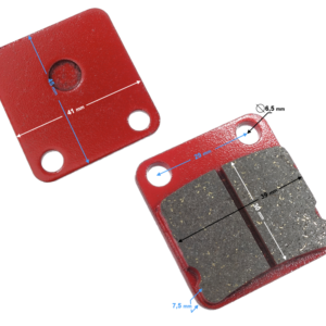 (HURT) Klocki hamulcowe przednie do skutera Falcon