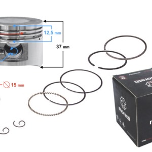 Tłok Moretti 125cc Skuter 4T, śr:52,4 sw:15 c:20, komplet