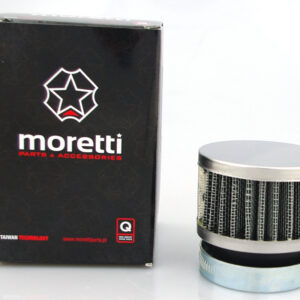 Filtr powietrza stożkowy srebrny, średnica 38 mm