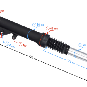 Amortyzator przód lewy tarcza 21 2