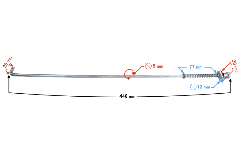 Cięgno hamulca Ranger Classic