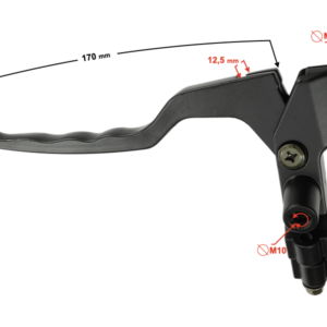 (HURT) Dźwignia ręczna sprzęgła do motoroweru Sprint 2