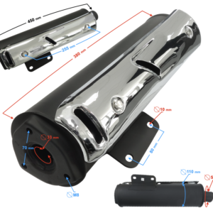 Tłumik do skutera Falcon 2T