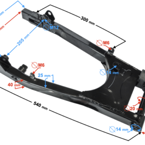 Wahacz tylnego zawieszenia do motocykla Classic 125