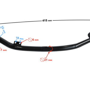 (HURT) Dźwignia hamulca nożna Classic125