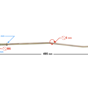 Cięgno hamulca do motocykla Classic 125