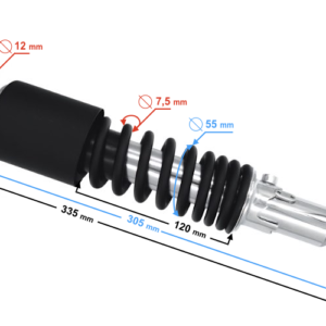 Amortyzator tył Classic 125