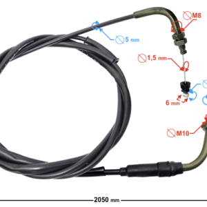 Linka gazu Falcon 125 2 (E4)
