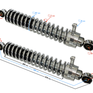 Amortyzatory tył MZ 250 dł.380mm