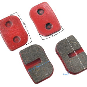 Klocki hamulcowe (przedni i tylne) do motoroweru Pocket Bike