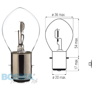 Żarówka BOSMA 6V 35/35W BA20d