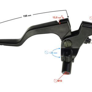(HURT) Dźwignia sprzęgła Hyper 125