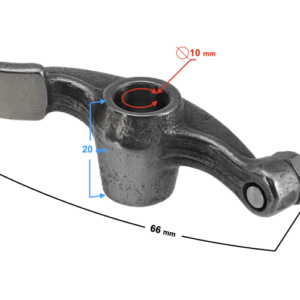 Dźwignia zaworowa do motoroweru z silnikiem 130cc