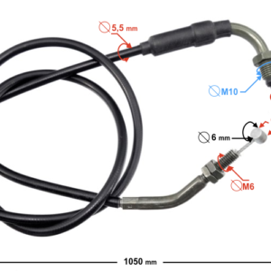 (HURT) Linka gazu na wtrysk Hyper 125