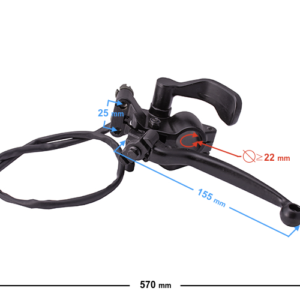 (HURT) Manetka gazu z dźwignią hamulca ATV Force i Eagle