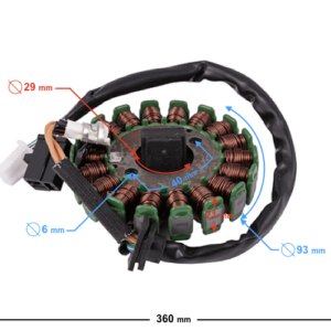 Magneto z iskrownikiem Falcon 125cc na wtrysk E4