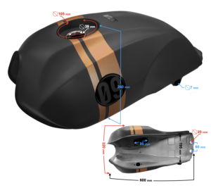 Części do pojazdów BARTON>Cafe Racer