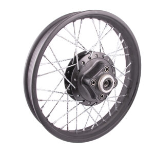 Felga tylna 17-3.50 z hamulcem tarczowym szprychowa do motocykla Cafe Racer 50