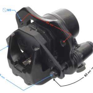 Zacisk hamulcowy tylny do ATV 110cc/125cc z klockami hamulcowymi