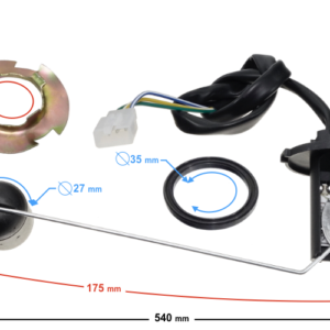 Czujnik poziomu paliwa B-Max (E4)