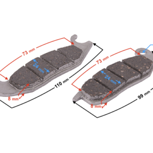 (HURT) Klocki hamulcowe tył Hyper (2019)