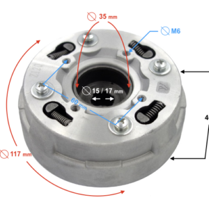 (HURT) Sprzęgło do ATV Force and Eagle