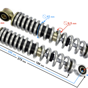 Amortyzatory tył Tres