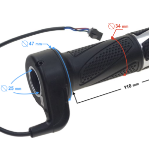 Manetka gazu skutera E-Max