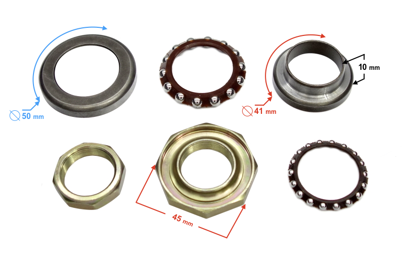Łożysko sztycy do skutera E-Max/E-Max ONE/E-max lit-ion