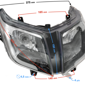 Reflektor do skutera E-Max