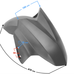 Obudowa Błotnik przedni  grafit do E-Max/E-max ONE/E-max lit-ion
