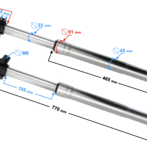 Amortyzatory przód 2 FR 50
