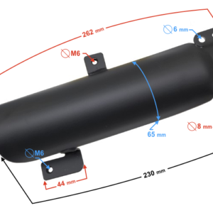 Osłona amortyzatora prawego do motoroweru FR 2