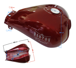 Części do pojazdów BARTON>Classic 125