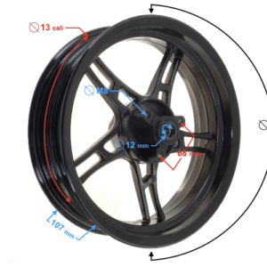 Felga przód 13/3.5 Falcon 50 E5