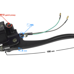 (HURT) Pompa hamulcowa do skutera lewa