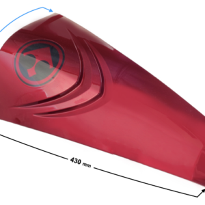 Obudowa przednia dekor skuter Tres czerwona