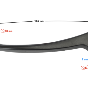 (HURT) Dźwignia hamulca tylnego Scalpel 50