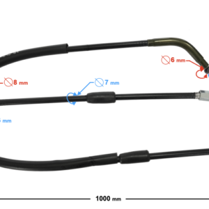 (HURT) Linka sprzęgła do motoroweru FR