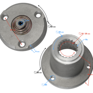 Filtr oleju odśrodkowy DB250 MZK