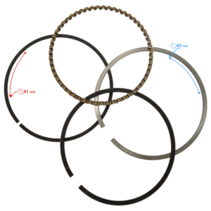 Pierścienie tłoka DB250 MZK