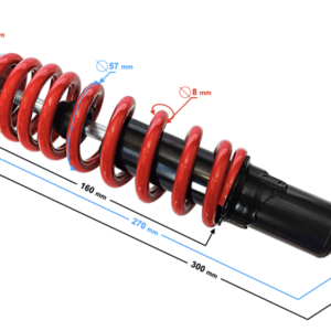 Amortyzator ATV 110 27cm/ 8mm
