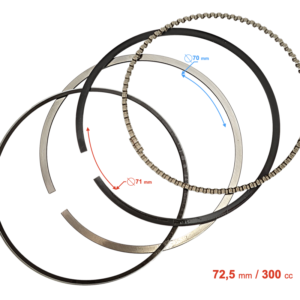 Pierścienie tłoka 72,5 mm 300 ccc