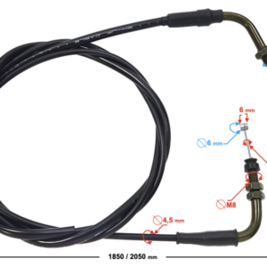 (HURT) Linka gazu Falcon 125 (E5)