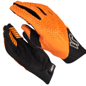 Rękawice motocyklowe JUST1 J-HRD BLACK-ORANGE rozmiar XL