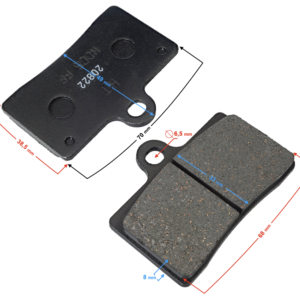 (HURT) Klocki hamulcowe przód BLADE R