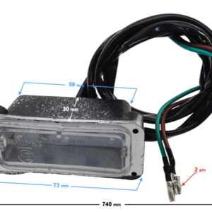 Lampa tablicy rejestracyjnej Volcano 50