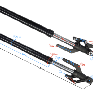 Amortyzatory przód VOGE 300R (310460656-0002)